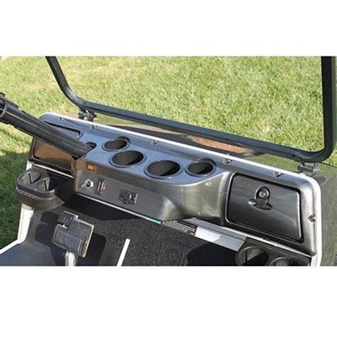 eCartParts.com | Golf Cart Parts & Accessories golf-cart-carbon-fiber-4-cup-holder-dash-fits ...