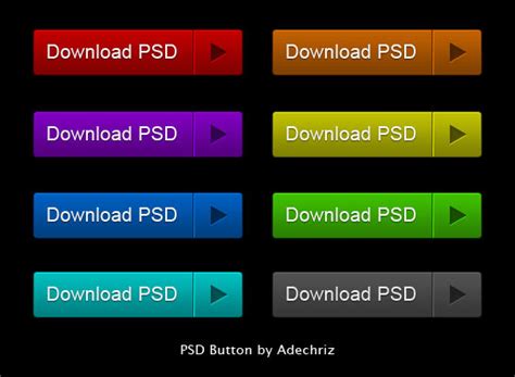 PSD Button by adechriz on DeviantArt