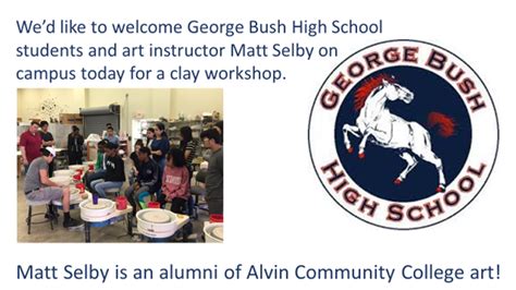 Alvin Community College News — George Bush High School visited the ACC ...