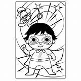 Gus In Ryans World Coloring Page  Free Printable Pages For Kids sketch template