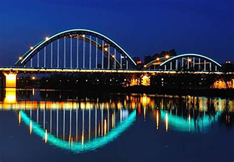 Outdoor Bay Bridge Lighting Show - Provider of Pixel Lighting