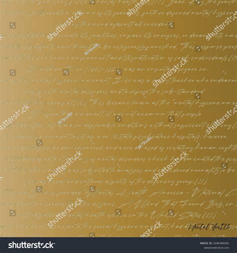 Vintage Writing Background Old Paper Concept Stock Vector (Royalty Free ...