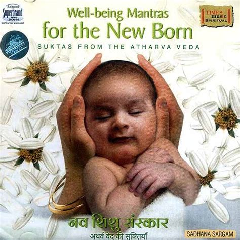 Well Being Mantras for the New Born: Suktas from the Atharva Veda (Audio CD) | Exotic India Art