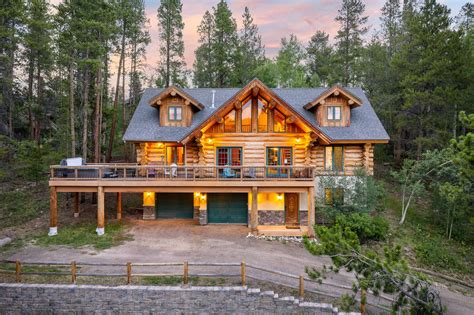 Book Mountain View Luxury Log Home | Winter Cabin Rental in Colorado ...