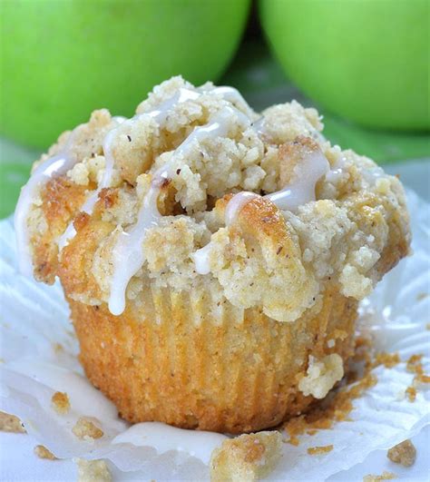 Apple Pie Muffins with Streusel Crumbs | Recipe | Apple dessert recipes, Apple pie muffins ...