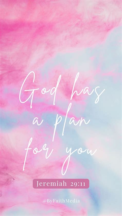 God has a plan for you - Jeremiah 29:11 | Inspirational bible quotes, Bible quotes prayer, Bible ...