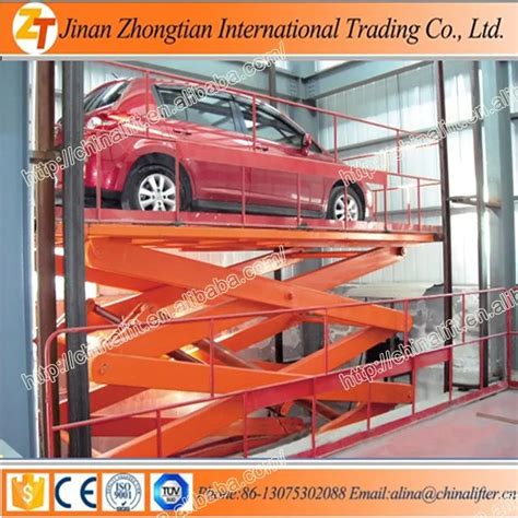 Inground Car Lift Hydraulic Vehicle Lifts Garage Used Fixed Scissor Car Lift Work Platform - Buy ...