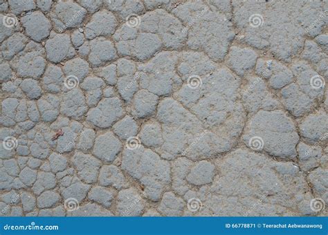 Cracked Concrete Road Texture Stock Image - Image of paint, architecture: 66778871