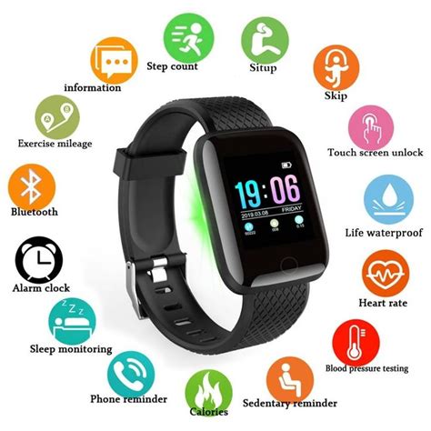 Waterproof Health Monitoring Smart Watch | Relógio inteligente ...