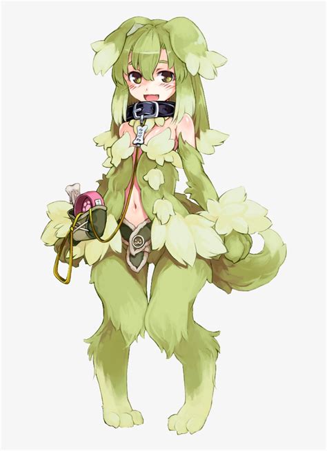 Kobold Big Copy - Anime Plant Monster Girl - 693x1100 PNG Download - PNGkit