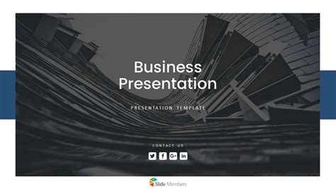 Business Presentation Slide Cover