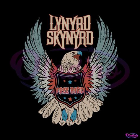 Lynyrd Skynyrd Classic Rock Free Bird SVG Graphic Design File - Oladino