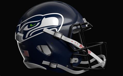 Seattle Seahawks Helmet by nuddelsalat2 on DeviantArt