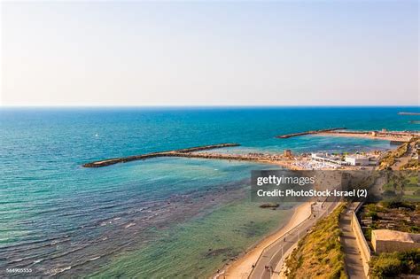 Tel Aviv Hilton Beach High-Res Stock Photo - Getty Images