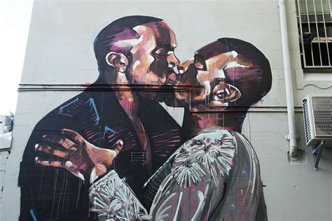 Who Paid $100,000 to Have a Kanye-Kissing-Kanye Mural Painted Over? | GQ