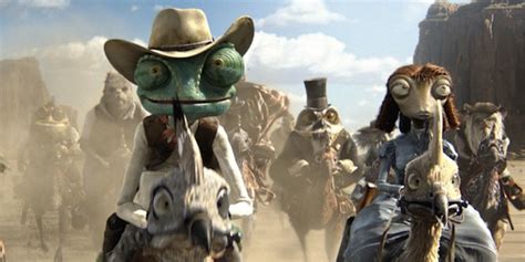 Rango and Beans in RANGO – The Matinee