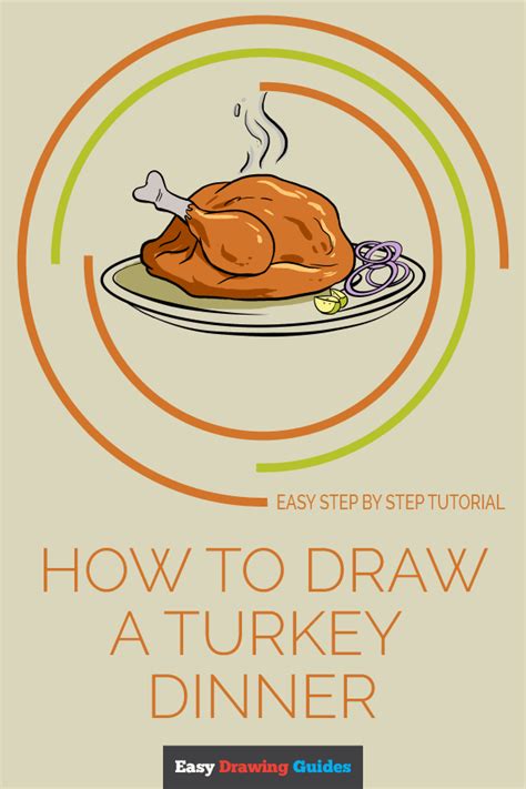 Turkey Dinner Drawing at PaintingValley.com | Explore collection of ...