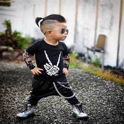 2017 fashion cool baby clothing, the new male baby boys suit, female baby gril shirt + pants 2PC ...