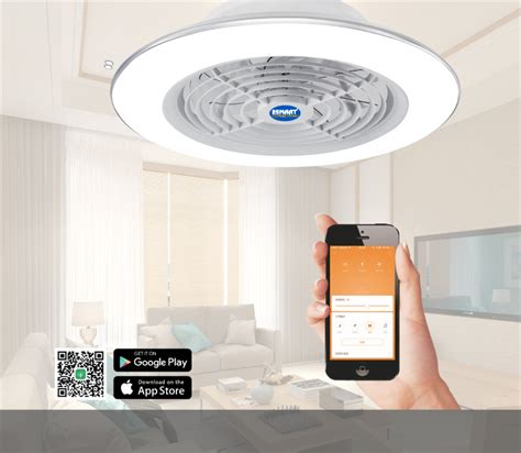 Smart Ceiling Fan with LED - MAAT