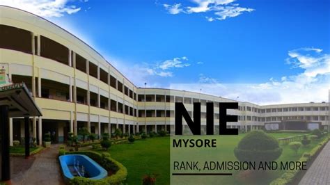 National Institute of Engineering: Rank, Admission, Courses, Fees, Cutoff, placements - Career ...