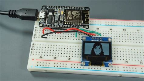 ESP8266 Arduino OLED Display Image circuit | Arduino, Arduino projects ...