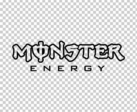 White Monster Energy Drink Logo