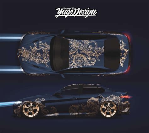 Alfa-Romeo-Giulia-by-Yagodesign-2019 - Yago Design | Car wrap design, Vinyl wrap car, Racing car ...