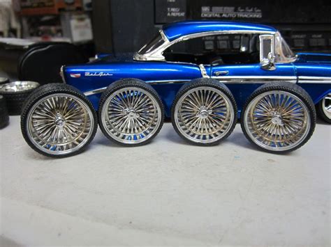 TIRE & WHEEL SETS FOR 1.24 1.25 CUSTOM CARS, TRUCKS JADA, MODEL KITS DIECAST #3 | Custom cars ...