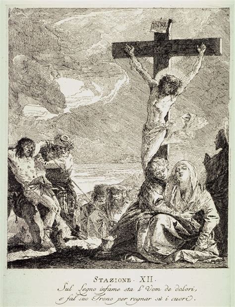 The Crucifixion, Station 12 from the series Via Crucis (Stations of the ...