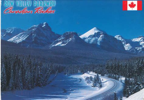 Mundo Patrimonio Postales: Canadian Rocky Mountain Parks