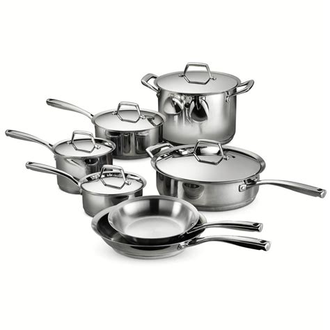 cookware sets stainless steel Tramontina gourmet prima 12-piece ...