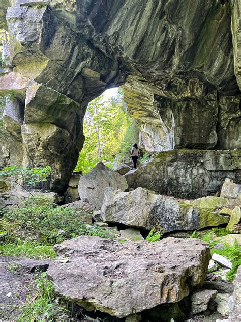 Exploring Greig's Cave in the Bruce Peninsula - Life with 2 Cubs