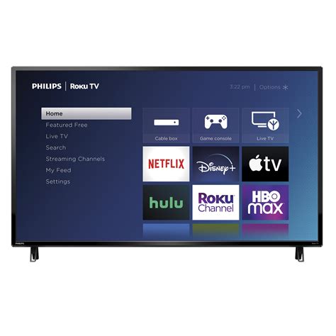 Philips 50" Class 4K Ultra HD (2160p) Roku Smart LED TV (50PFL4756/F7 W ...