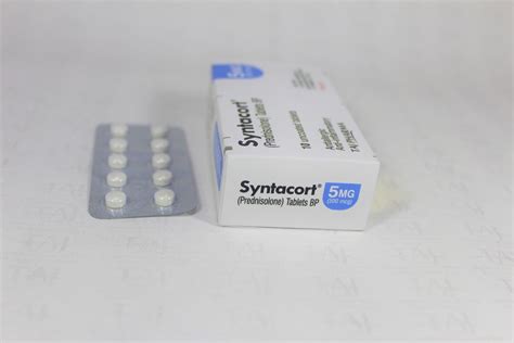 Prednisolone 5mg Tablets (Syntacort) Manufacturers, Suppliers ...