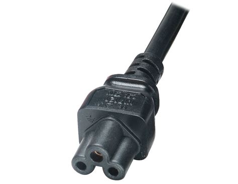 Cloverleaf (Type C5) 3-pin AC Mains Power Cords