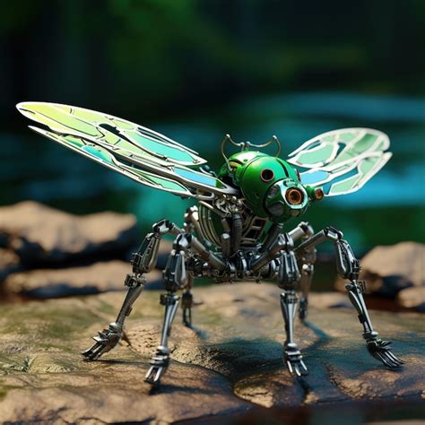 Premium AI Image | Nature's Ingenious Mimicry Robotic Insects Unveiled ...