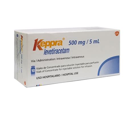 Keppra 500Mg IV - FarmaciaRD