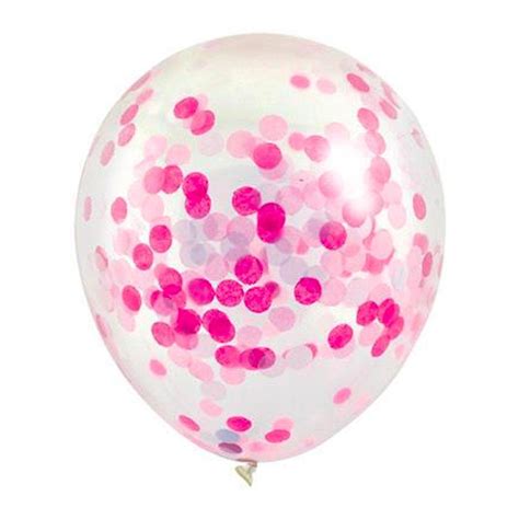 Confetti Balloons - Pink (3 Pack) | The Party Room Auckland NZ