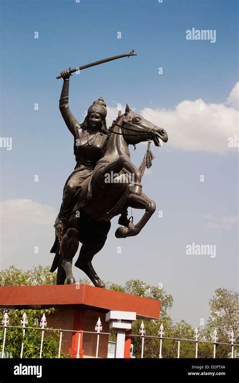 Statue of Rani Laxmi Bai, Agra, Uttar Pradesh, India Stock Photo - Alamy