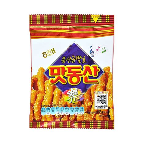 Korean Snack HAITAI Mini MATDONGSAN 38g 2,5,10,16ea, Crispy and Sweet ...