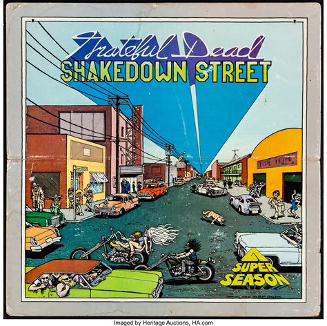 The Grateful Dead: Shakedown Street (1978). Record Store Poster | Lot ...