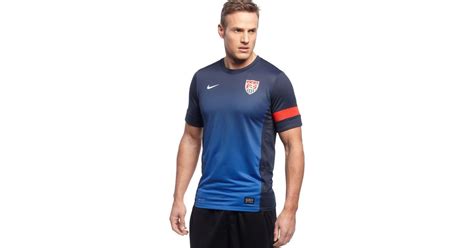 Nike Usa Soccer Training T-shirt in Blue for Men - Lyst