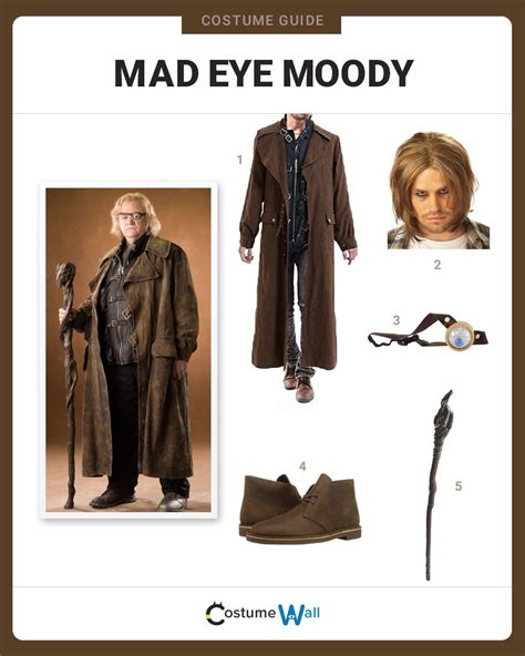 Dress Like Mad Eye Moody | Harry potter halloween costumes, Harry potter outfits, Moody harry potter