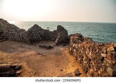 Beautiful Magnificent Sindhudurg Fort Chhatrapati Shivaji Stock Photo ...