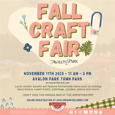 Fall Craft Fair at Avalon Park - Central Florida Lifestyle