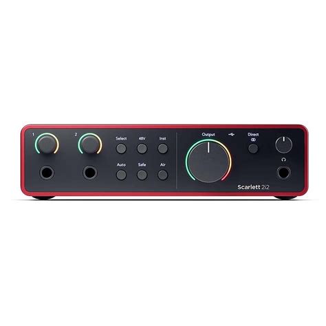 Focusrite Scarlett 2i2 4th Gen USB Audio Interface | Reverb