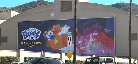 There's Something Very Special About This 'We Baby Bears' Billboard In Burbank