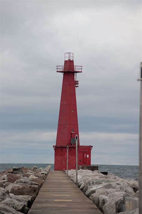 Lighthouse, Muskegon South Pierhead, Muskegon, MI | Lighthouse ...