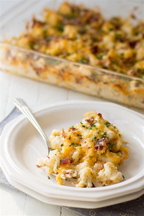 Loaded Cauliflower Casserole Recipe