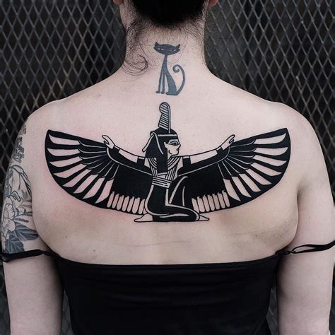 Egyptian God Maat Tattoo